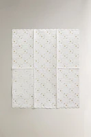 SET OF PAPER NAPKINS WITH SHINY CHRISTMAS MOTIFS (SET OF 30)