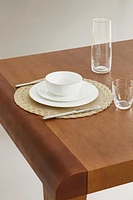 SET OF PLACEMATS WITH METALLIC THREAD (SET 2)