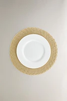 SET OF PLACEMATS WITH METALLIC THREAD (SET 2)