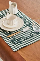 CHRISTMAS GINGHAM PLACEMAT