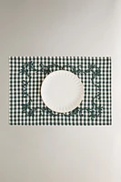 CHRISTMAS GINGHAM PLACEMAT