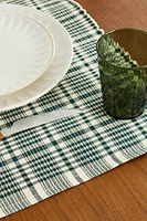 SET OF CHECK CHRISTMAS PLACEMATS (SET 2)