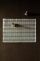 SET OF CHECK CHRISTMAS PLACEMATS (SET 2)