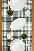 CHRISTMAS CHECK TABLE RUNNER