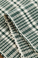 CHRISTMAS CHECK TABLE RUNNER