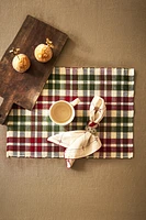 SET OF PLACEMATS WITH METALLIC THREAD CHRISTMAS (SET OF 2)