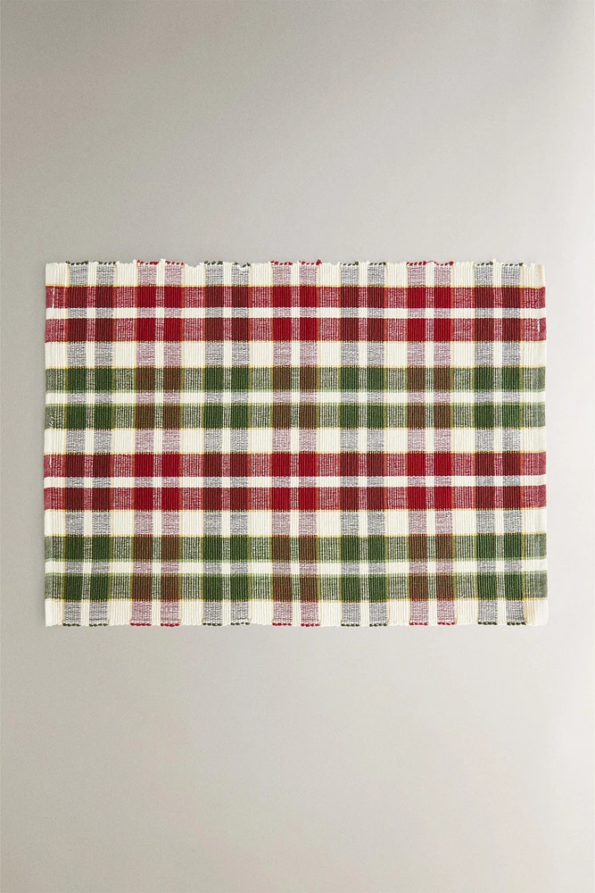 SET OF PLACEMATS WITH METALLIC THREAD CHRISTMAS (SET OF 2)