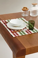 SET OF PLACEMATS WITH METALLIC THREAD CHRISTMAS (SET OF 2)