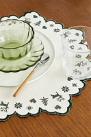 CHRISTMAS SNOWFLAKE PLACEMAT