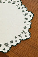 CHRISTMAS SNOWFLAKE PLACEMAT