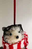 DOG WITH A SCARF CHRISTMAS TREE ORNAMENT