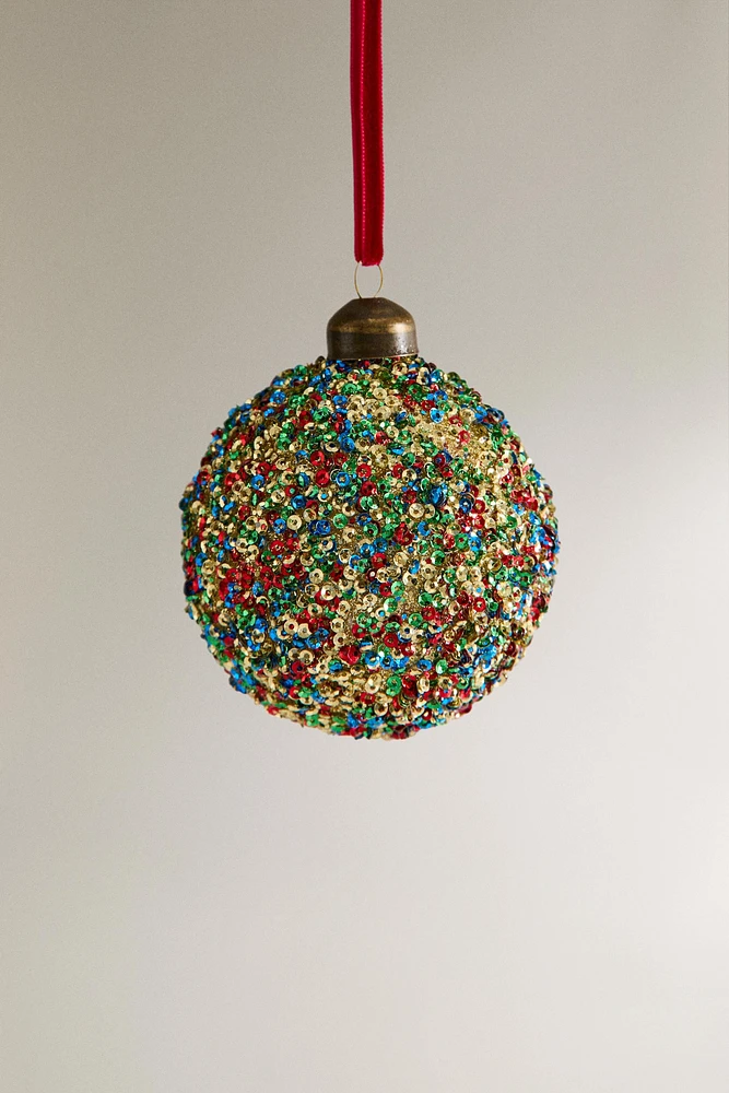 STRASS BALL CHRISTMAS TREE DECORATION