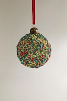 STRASS BALL CHRISTMAS TREE DECORATION