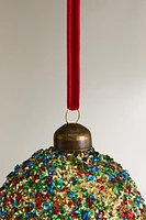 STRASS BALL CHRISTMAS TREE DECORATION