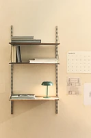 BOOKCASE WITH STEEL SHELVES