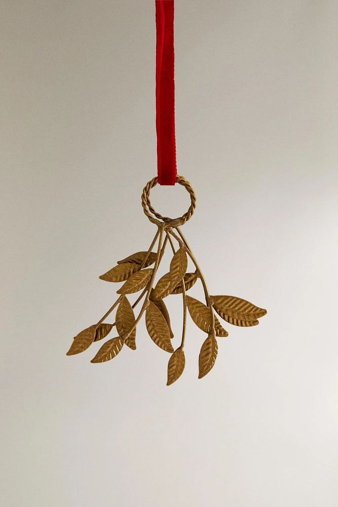 SET OF METAL BRANCHES CHRISTMAS TREE ORNAMENTS (SET OF 3)