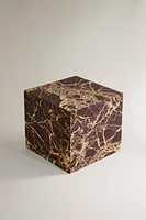 NANUSHKA MARBLE CUBE TABLE