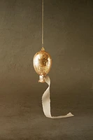 GLASS BALLOON CHRISTMAS TREE ORNAMENT