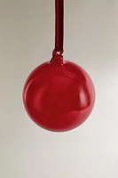 GLASS BALL CHRISTMAS TREE DECORATION