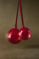 GLASS BALL CHRISTMAS TREE DECORATION