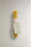 PACK OF BEESWAX CANDLES (PACK OF 20)