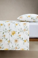 SUNFLOWER PRINT DUVET COVER