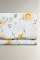 SUNFLOWER PRINT FLAT SHEET