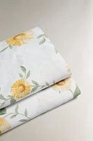 SUNFLOWER PRINT FLAT SHEET