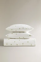 CLOVER PRINT DUVET COVER