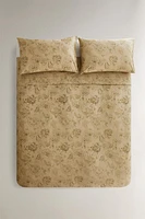 PAISLEY-PRINT DUVET COVER