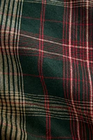 CHRISTMAS TARTAN CHECK FLANNEL DUVET COVER