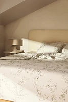 LEAF PRINT DUVET COVER