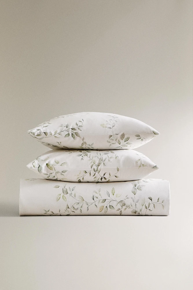 LEAF PRINT DUVET COVER