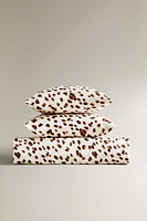 ANIMAL PRINT SATEEN DUVET COVER