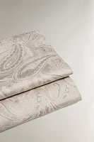 PAISLEY-PRINT FLAT SHEET