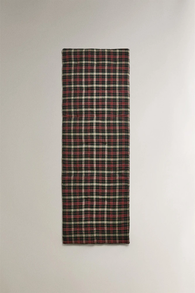 CHRISTMAS TARTAN PLAID TOPPER