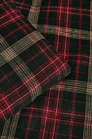 CHRISTMAS TARTAN PLAID TOPPER