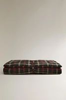 CHRISTMAS TARTAN PLAID TOPPER