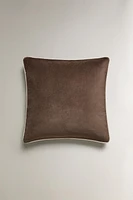 VELVET THROW PILLOW COVER