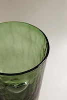 CHRISTMAS HEART GLASS TUMBLER