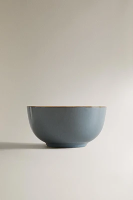 BOWL WITH CONTRAST RIM