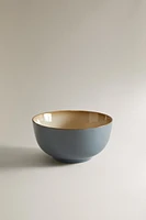 BOWL WITH CONTRAST RIM