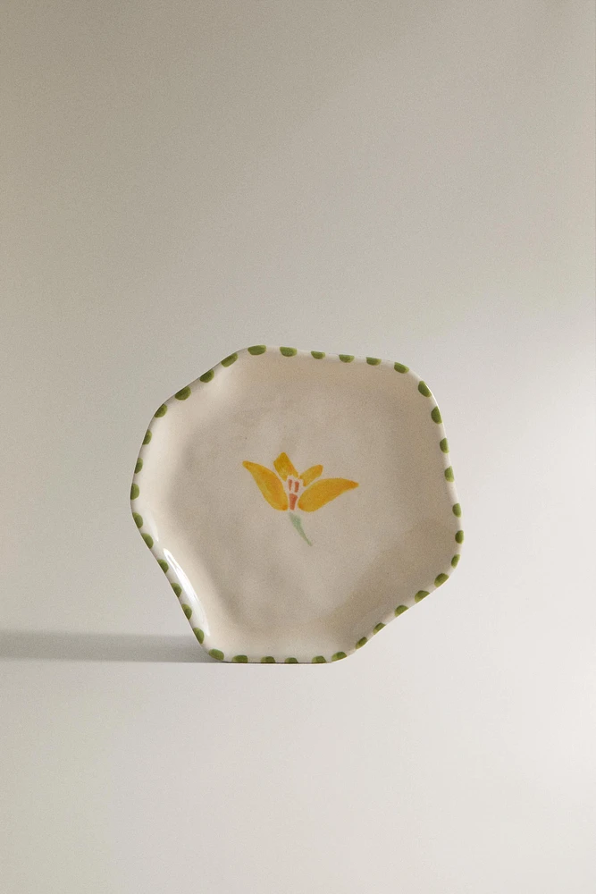 FLORAL SIDE PLATE