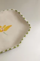 FLORAL SIDE PLATE