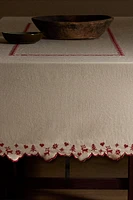 CHRISTMAS REINDEER COTTON TABLECLOTH