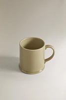 GLAZED STONEWARE MUG