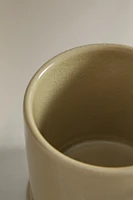 GLAZED STONEWARE MUG