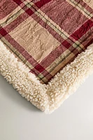 CHRISTMAS CHECK PET BLANKET