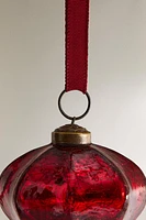 DIAMOND GLASS CHRISTMAS TREE ORNAMENT