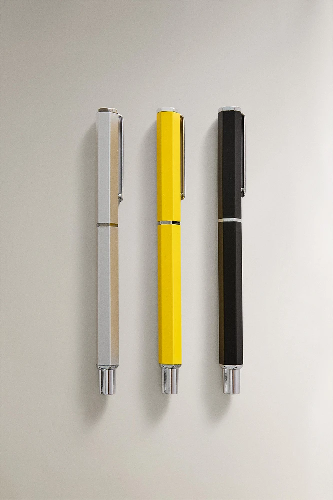 STATIONERY SET OF METAL PENS (SET OF 3)